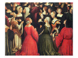 Coronation of the Virgin, 1513 Giclee-trykk av Ludovico Brea Coronation of the Virgin, 1513 Giclee-trykk av Ludovico Brea