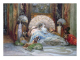 Sarah Bernhardt in Title Role of 'Theodora', by Victorien Sardou, produced in Paris in 1884, 1902 Giclee Print by Georges Clairin