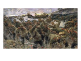 The Bayonet Fighting, 1904 Giclee Print by Pyotr Pavlovich Karyagin