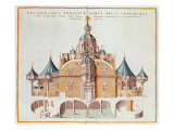 Tycho Brahe's Observatory Uraniborg from Joan Blaeu's 'Atlas Major', 1663 Gicléedruk van Joan Blaeu Tycho Brahe's Observatory Uraniborg from Joan Blaeu's 'Atlas Major', 1663 Gicléedruk van Joan Blaeu
