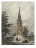 Waltham Cross, C.1820 Giclee Print by W.B. Clarke