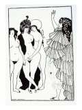 Illustration from Lysistrate by Aristophanes Lámina giclée por Aubrey Beardsley Illustration from Lysistrate by Aristophanes Lámina giclée por Aubrey Beardsley