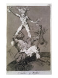 To Rise and to Fall, Plate 56 of 'Los caprichos', 1799 Giclee Print by Francisco de Goya