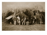 Officers of the 4th New York Voluteers, 1861-65 Giclee-trykk av Mathew Brady & Studio Officers of the 4th New York Voluteers, 1861-65 Giclee-trykk av Mathew Brady & Studio