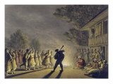 The Dance of the Bulgarian Peasants, pub. by William Watts, 1806 Giclee Print by Luigi Mayer