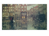 Corner of Leidsche Square, Amsterdam Giclee-trykk av Georg-Hendrik Breitner Corner of Leidsche Square, Amsterdam Giclee-trykk av Georg-Hendrik Breitner