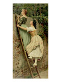 Curiosity, from the Pears Annual, Christmas, 1892 Giclee Print by Eugen Von Blaas