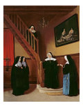 The Letter of Recommendation, 1859 Lámina giclée por Francois Bonvin