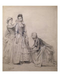Attending to the Bride Giclee Print by Joseph Caraud