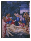 Entombment, from a Facsimile of the Breviary of King Philip Ii of Spain, 1569 Giclee Print by Julian Fuente del Saz
