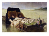 The Enerves de Jumieges, 1880 reproduction procédé giclée par Evariste Vital Luminais