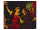 Augustus and the Tiburtine Sibyl Giclee Print by Bonafacio Veronese