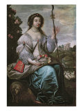 Julie d'Angennes Giclee Print by Claude Deruet