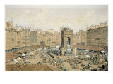 The Marche aux Innocents Giclee Print by Theodor Josef Hubert Hoffbauer