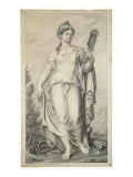 Allegory of Liberty, 1795 Giclee-trykk av Pierre Nicholas Beauvallet