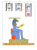 The God Khnum, 1823 Giclee Print by Jean Francois Champollion