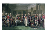 Peninsular Heroes at the United Services Club Giclee Print by John Prescott Knight
