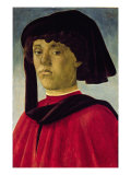 Portrait of a Young Man Giclee Print by Sandro Botticelli
