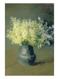 Wild Lilacs and Forget-Me-Nots, 1889 Giclee Print by Isaak Ilyich Levitan