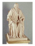 Francois Marie Arouet Voltaire reproduction procédé giclée par Jean-Antoine Houdon