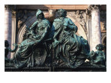 Detail from the Gates, 1733-34 Giclee Print by Antonio Gai
