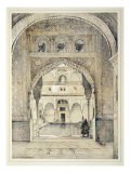 Door of the Hall of Ambassadors, from 'Sketches and Drawings of the Alhambra', engraved by William Lámina giclée por John Frederick Lewis Door of the Hall of Ambassadors, from 'Sketches and Drawings of the Alhambra', engraved by William Lámina giclée por John Frederick Lewis