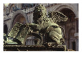 Winged Lion of St. Mark, from the Gates of Sansovino's Loggetta at Base of Campanile, 1735-37 reproduction procédé giclée par Antonio Gai
