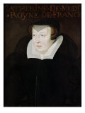 Catherine de Medici Lámina giclée por Francois Clouet Catherine de Medici Lámina giclée por Francois Clouet