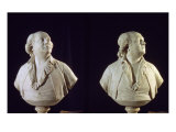 Portrait Bust of Giuseppe Balsamo reproduction procédé giclée par Jean-Antoine Houdon