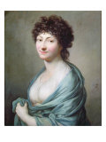 The Daughter: Portrait of Caroline Susanne Graff Giclee Print by Anton Graff