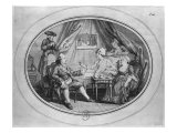 The Luncheon at Ferney, 4th July 1775 Giclee Print by Dominique Vivant Denon