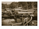 Battery at Annapolis, 1861-65 Giclee-trykk av Mathew Brady & Studio Battery at Annapolis, 1861-65 Giclee-trykk av Mathew Brady & Studio