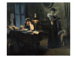 The Strangers, 1908 Giclee Print by Viktor Bogdanovich Aden