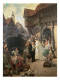 The Bride Giclee-trykk av Konrad Beckmann