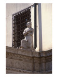 Figure on Courtyard Screen Giclee Print by Tullio Lombardo