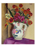 Flowers in a Jug Giclee Print by Eileen Mayo