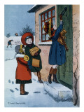 Julegaver Giclee-trykk av Stuart Barker