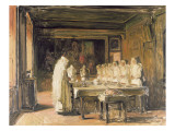 The Sisters of the Hospice de Beaune Saying Grace, end nineteenth century Giclee Print by Joseph Bail