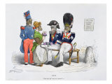 Who do you take me for', Caricature from 'Les Metamorphoses du Jour' Series, 1854 Giclee Print by Grandville 