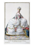Marie Antoinette Giclee Print by Pierre Duflos