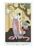 Have You Had a Good Dinner, Jacquot', 1919 Giclee Print by Georges Barbier