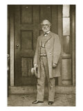 General Robert E. Lee Standing Outside His House in Richmond, April 1865 Giclee-trykk av Mathew Brady & Studio General Robert E. Lee Standing Outside His House in Richmond, April 1865 Giclee-trykk av Mathew Brady & Studio