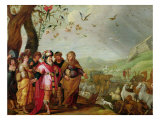 Arche de Noé Reproduction procédé giclée par Hans Jordaens III