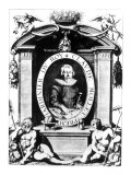 Portrait of Claude Mollet, Frontispiece to 'Theatre des Plans et Jardinages', by Claude Mollet Giclee Print by Michel Lasne