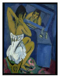 Woman before the Mirror, 1912 Giclee Print by Ernst Ludwig Kirchner