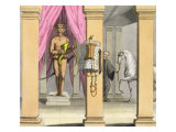 The Stables of Caligula's Horse, Incitata, c.1800-1818 Giclee Print by Angelo Biasioli