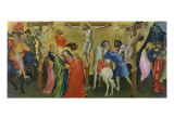 The Crucifixion Giclée-tryk af Lorenzo Monaco The Crucifixion Giclée-tryk af Lorenzo Monaco