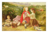 Do You Like Butter Giclee Print by Myles Birket Foster