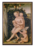 Charity Lámina giclée por Lucas Cranach the Elder