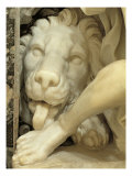 A Lion Licking the foot of Daniel Giclee Print by Giovanni Lorenzo Bernini